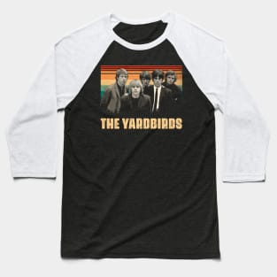 Yardbirds Journey Embrace the Influential Music Evolution and Rock 'n' Roll Innovations of the Band on a Tee Baseball T-Shirt